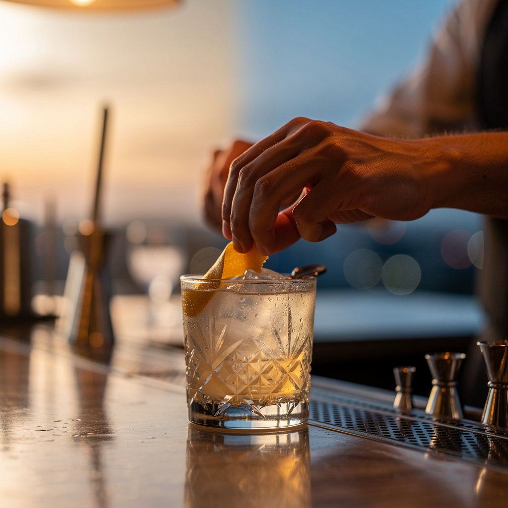 BARTINI Rooftop day to night transformation - sophisticated rooftop bar ambiance Bucharest